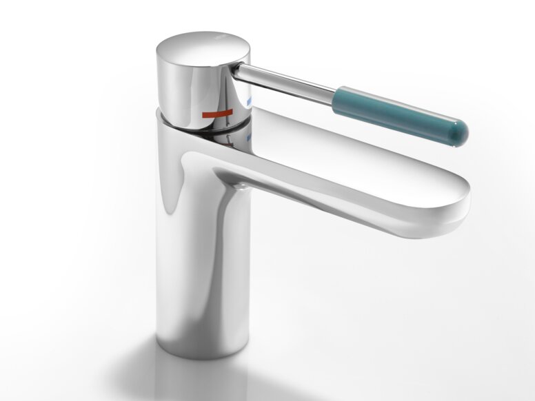 HEWI Einhebel-Waschtischmischer AQ 800K Aquablau Einhebel-Waschtischmischer AQ 800K Aquablau
